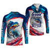 Joycorners Life Is Good Fishing Makes It Better SPF Shirts, Fishing Shirts For Men, Funny Fisherman Gift