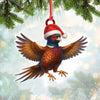 Joycorners Christmas Pheasant Acrylic Christmas Ornament – Funny Hunting Bird Decor Gift for Hunters & Outdoor Lovers MT1111