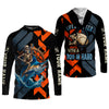 Joycorners Life's Better With A Rod In Hand SPF Shirts, Marlin Fishing Shirts For Men, Funny Fisherman Gift