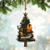Joycorners Custom Name Hunting Christmas Tree Ornament, Deer & Duck Hunter Decor, Personalized Outdoorsman Gift MT1111