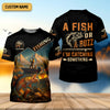 Joycorners A Fish Or A Buzz I'm Catching Something Fishing UPF Shirts, Performance Fishing Shirts, Fishing Shirts For Men