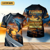 Joycorners Fishing Is Not About The Fish Fishing UPF Shirts, Tournament Fishing Shirts, Men's Fishing Shirt
