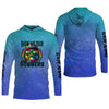 Joycorners Show Me Your Bobbers Shirt, Blue Neon Men Fishing Shirt, Funny Fishing Shirt, SPF Shirt