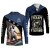 Joycorners Fishing Shirts, I Don't Need Therapy I Just Need To Go Fishing, SPF Long Sleeve Shirts, Fishing Shirts For Men