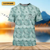 Joycorners Florida Camo Fishing UPF Shirts, Performance Fishing Shirts, Fishing Gifts For Men, Men's Fishing Shirt