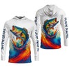 Joycorners Colorful Fishing Lure, Hooded UPF Shirt, Casual Button Down Shirts, Mens Casual Shirts, Bass Fishing