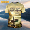 Joycorners Fishing In Heaven Fishing Memorial SPF Shirt For Men, Gift For Fisherman, Fishing Shirts For Men