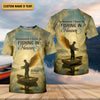 Joycorners Fishing In Heaven Fishing UPF Shirts, Fishing Memorial Presents For Fishermen, Fishing Shirts For Men