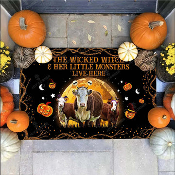Joycorners Hereford The Wicked Witch Custom Name Doormat
