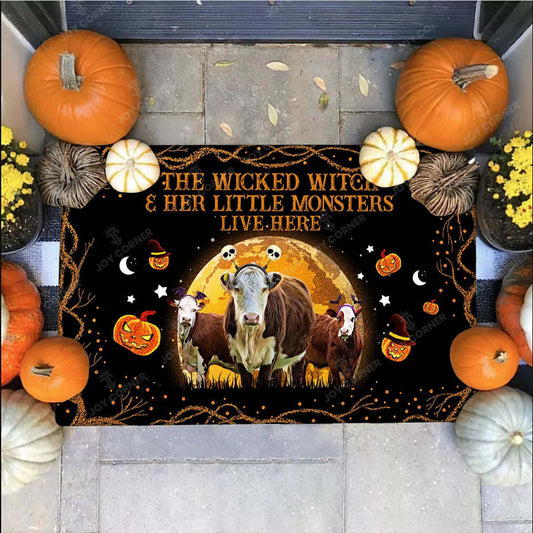 Joycorners Hereford The Wicked Witch Custom Name Doormat