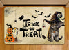 Joycorners Cute Halloween Cat Doormat, Trick Or Treat, Gift For Cat Lovers, New Home Gift, Housewarming Gift, Cat Decor LM0210