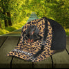 Joycorners Dachshund Leo Pattern Customized Name And Dog Cap