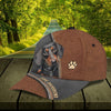 Joycorners Dachshund Love Leather Pattern Customized Name And Dog Cap