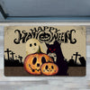 Joycorners Spooky Halloween Cat Doormat, Happy Halloween, Housewarming Gift, Doormat Decor, Gift For Cat Lovers, Cat Owners LM0210