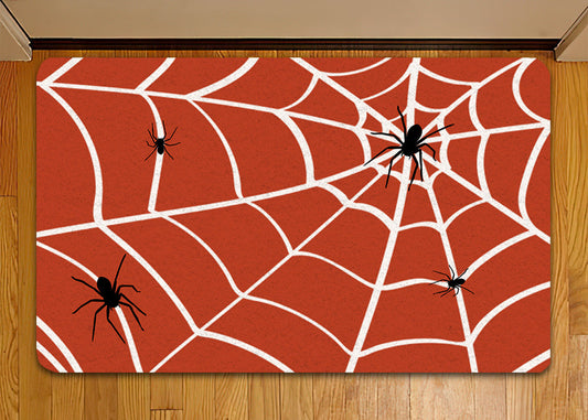 Joycorners Halloween Spider Doormat, Spider Costume, Housewarming Gift, Doormat Decor, Gift For Spider Lovers LM0210