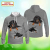 Joycorners Dachshund In And Out 2 Custom Name And Dog 3D Full Print Shirts