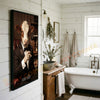 Joycorners Hereford Luxury Tuxedo Gentleman Cigar Library Scene Personalized Name Wall Art Canvas
