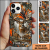 Joycorners Hunting Whitetail Deer Forest Wall Break Personalized 3D Phone Case