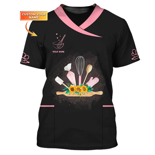 BAKER - Custom Bakery Shirt Gift For Baking & Cake Lover Printed Shirt