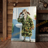 Joycorner Brahman Cow Brushing Teeth Morning Bathroom 3D Wrapped Canvas