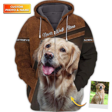 Joycorners Retriever Lover 3D Custom Name And Dog Full Print Shirts