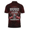 Joycorners Mechanic Shirt Doing The Impossible For The Ungrateful Skull Wrench Patriotic American Flag Auto Repair Garage Workwear Gift PT2609