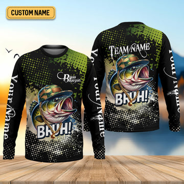 Joycorners Bass Fishing Shirt, Fishing UPF Shirts, Team Fishing Shirt, SPF Shirt For Men, Fishing Gifts For Men