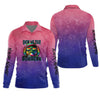 Joycorners Show Me Your Bobbers Shirt, Pink Purple Neon Men Fishing Shirt, Funny Fishing Shirt, SPF Shirt