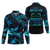 Joycorners Fishing UPF Shirts, I Just Hold My Rod Wiggle My Worm, Funny Fishing Shirt, Fishing Shirt For Men