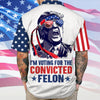 Joycorner Trump 2024 I'M Voting For The Convicted Felon Hawaiian Shirt