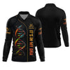 Joycorners It's In My DNA Fishing UPF Shirts, Funny Fishing Shirt, Men Jersey, Presents For Fishermen