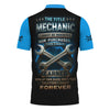 Joycorners Personalized Mechanic Shirt, The Title Mechanic I Have Earned With My Own Blood Sweat And Tears, Mechanic Uniforms, Gift For Men PT2609