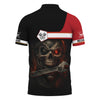 Joycorners Custom Name Mechanic Shirt Cyber Skull with Wrench Design T Shirt PT2609