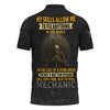 Joycorners Custom Name Funny Mechanic T Shirt My Skills Allow Me To Fix Anything In The World Shirt For Mechanic PT2609