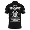 Joycorners Custom Name Funny Quote I'm A Mechanic Because Your Roll Student Can't Design It Right Black T Shirt PT2609