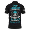 Joycorners Custom Name Mechanic Shirt Once A Mechanic Always A Mechanic T Shirt PT2609