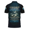 Joycorners Personalized T-Shirt The Last Of A Dying Breed Old School Mechanic Carrying The Earth Design Shirt PT2609