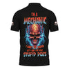 Joycorners Custom Name Skull Mechanic Shirt I'm A Mechanic Printed Jacket Hoodie All Over Print PT2609