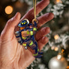 Joyccorners Custom Name Fire Fighter Ornament, Fire Fighter Gifts 2D Flat LM2111