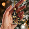 Joyccorners Custom Name Fire Fighter Ornament, Fire Fighter Gift 2D Flat LM2111