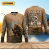Joycorners The Best Things In Life Are Wild And Free Custom Name Bigfoot Fishing SPF Shirt For Men, Gift For Fisherman