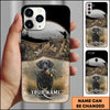 Joycorner Personalized Black Lab Duck Retrieval Phone Case