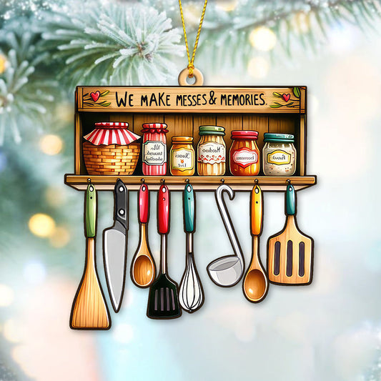 Joycorners Custom Ornament, Kitchen Vibe Ornament, Christmas Decor 2D Flat LM2211