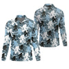 Joycorners Bigfoot Blue Camo Fishing SPF Shirts, Bassquatch Fishing Shirts, Fishing Shirts For Men, Funny Fisherman Gift
