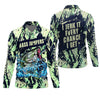 Joycorners Bass Jumpers Fishing Shirts, I Jerk It Every Chance I Get, SPF Long Sleeve Shirts, Fishing Shirts For Men