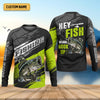 Joycorners Hey Fish Wanna Hook Up Neon Fishing SPF Shirt For Men, Fishing Gifts For Men, Men's Fishing Shirt