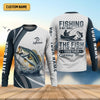 Joycorners Fishing Is Not About The Fish It's The Time Spent Together Catching Them Fishing UPF Shirts, Fishing Shirts For Men