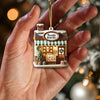 Joycorners Custom Name Bakery Store Ornament, Bakery Store Christmas Decoration 3 2D Flat LM2211