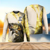 Joycorners Bass Fishing Shirt, SPF Shirt For Men, Custom Fishing Shirt, Gift For Fisherman, Mens Casual Shirts