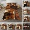 Joycorner Cattle Cow Farm Scene Bedding Set 3D All Over Printed (8 Breeds)